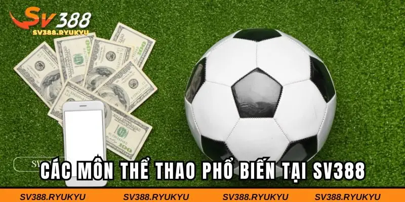 Các môn thể thao phổ biến tại SV388 và cách đặt cược